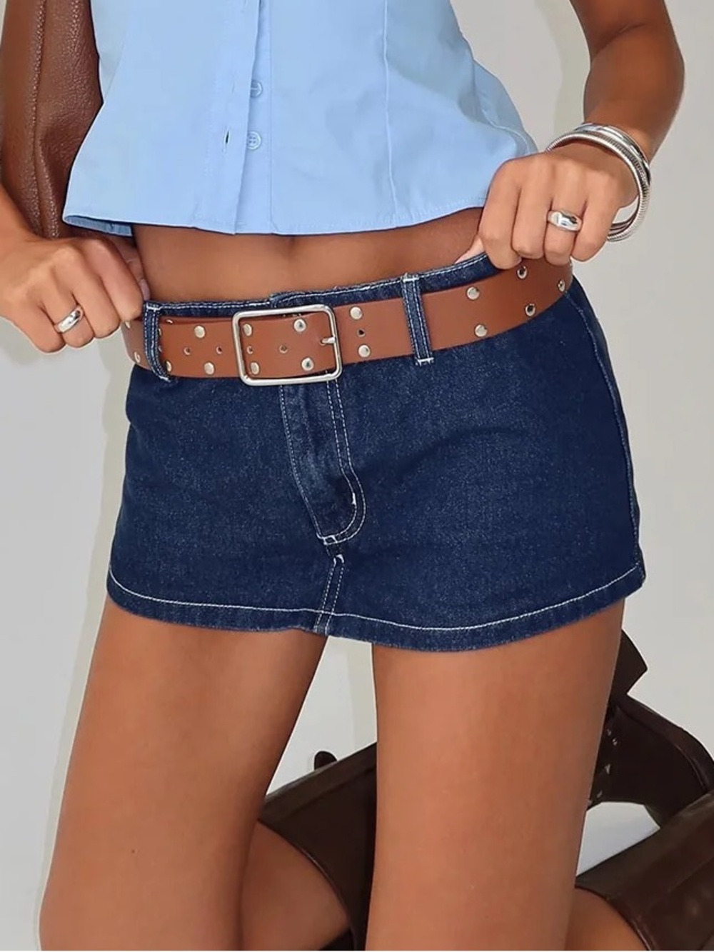 Lioness Denim Skort